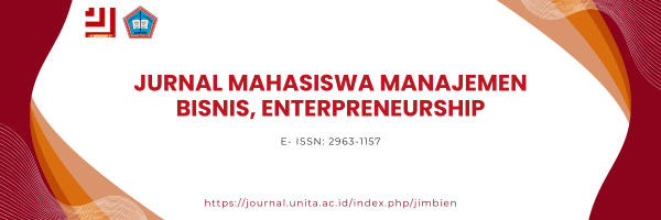JIMBIEN : JURNAL MAHASISWA MANAJEMEN, BISNIS, ENTREPRENEURSHIP